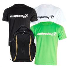 PACK MOCHILA SIUX DIABLO Y CAMISETAS BULLPADEL